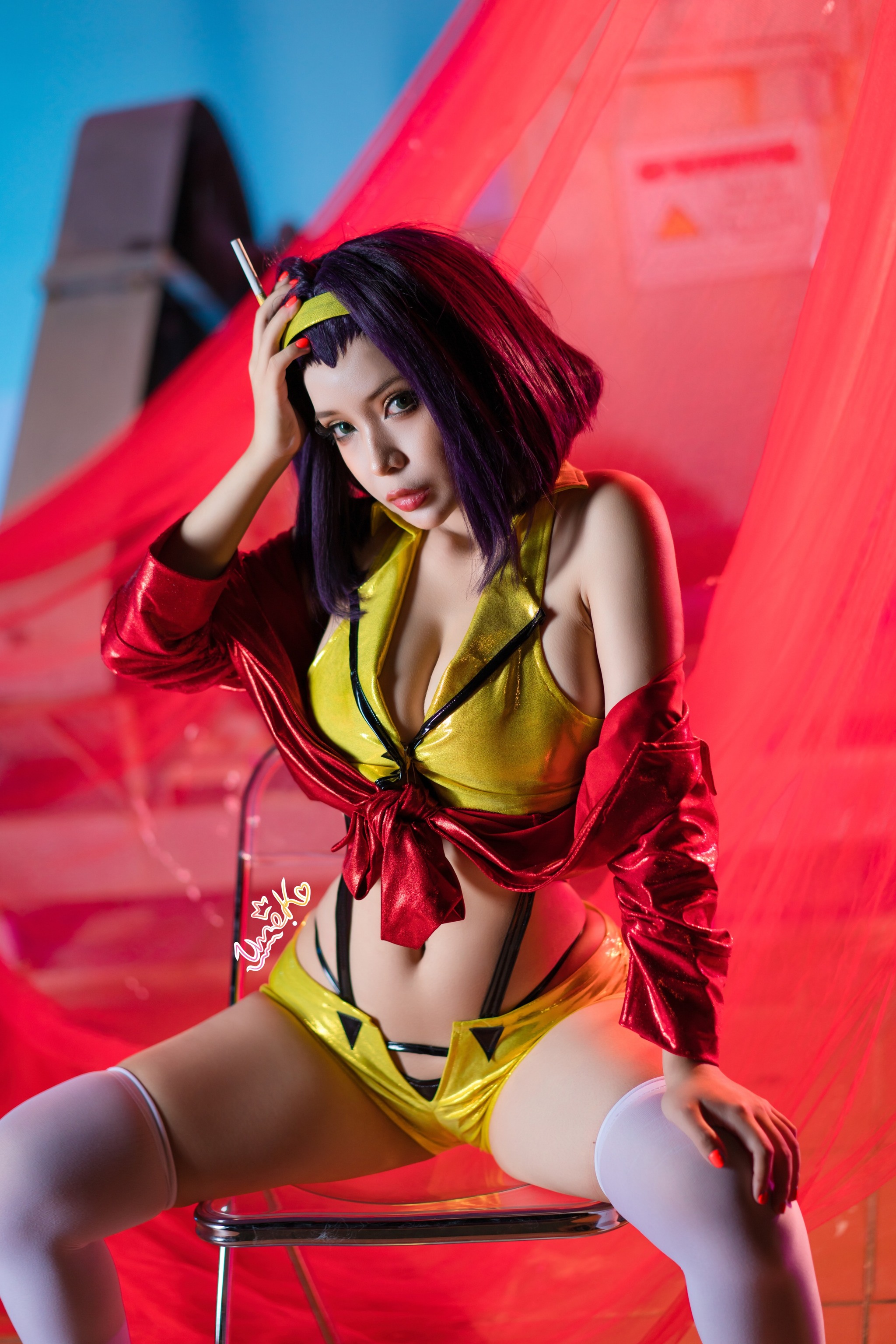 图片[1]-Umeko J – NO.007 Faye Valentine[16P]-XikXak